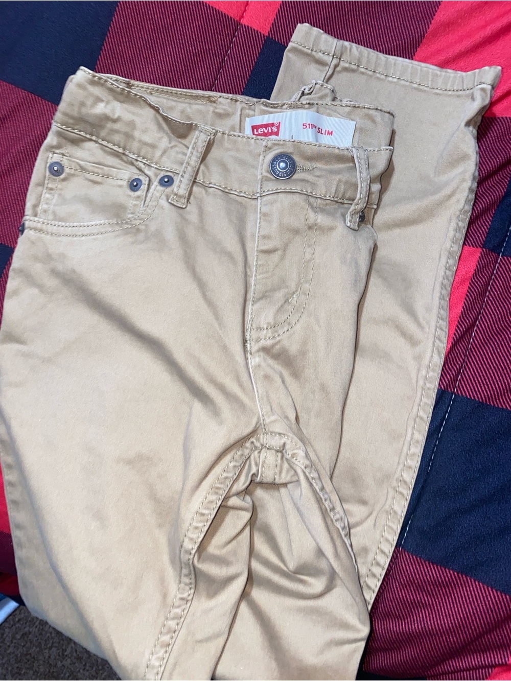 Levi's 511 Slim Men's Jeans in Tan
